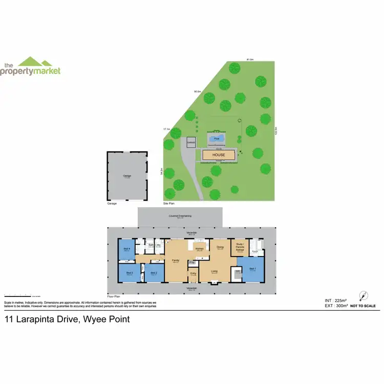 Floorplan of Homely house listing, 11 Larapinta Drive, Wyee Point NSW 2259