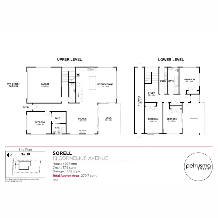 Floorplan of Homely house listing, 18 Cornelius Avenue, Sorell TAS 7172