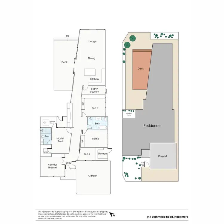 Floorplan of Homely house listing, 141 Bushmead Road, Hazelmere WA 6055