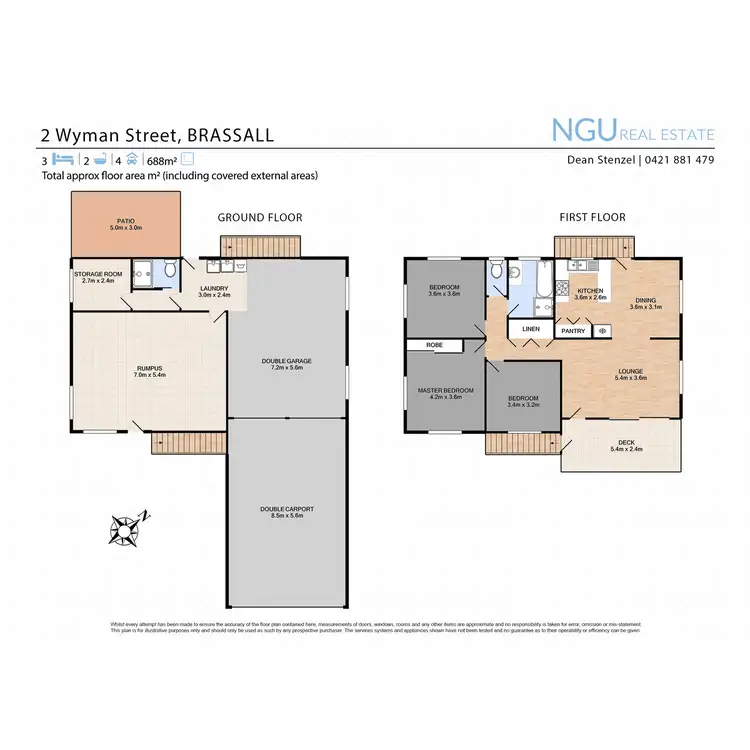 Floorplan of Homely house listing, 2 Wyman Street, Brassall QLD 4305