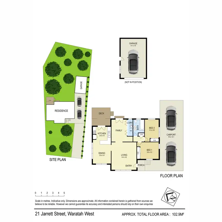 Floorplan of Homely house listing, 21 Jarrett Street, Waratah West NSW 2298