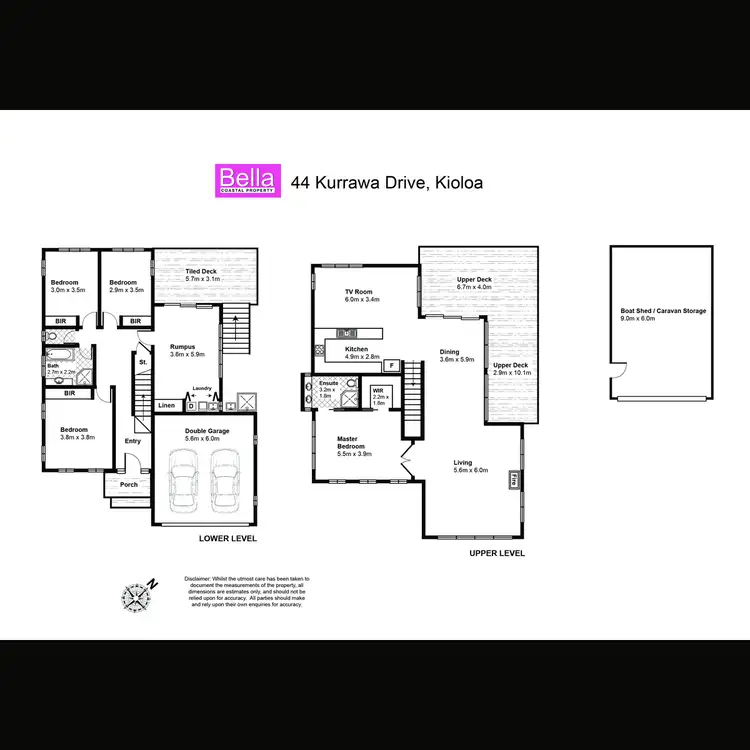 Floorplan of Homely house listing, 44 Kurrawa Drive, Kioloa NSW 2539