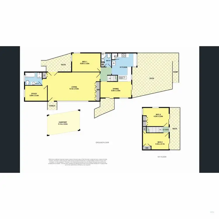Floorplan of Homely house listing, 4 Haven Court, Torquay VIC 3228