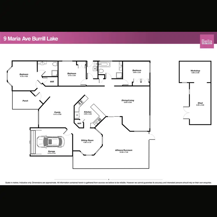 Floorplan of Homely house listing, 9 Maria Avenue, Burrill Lake NSW 2539