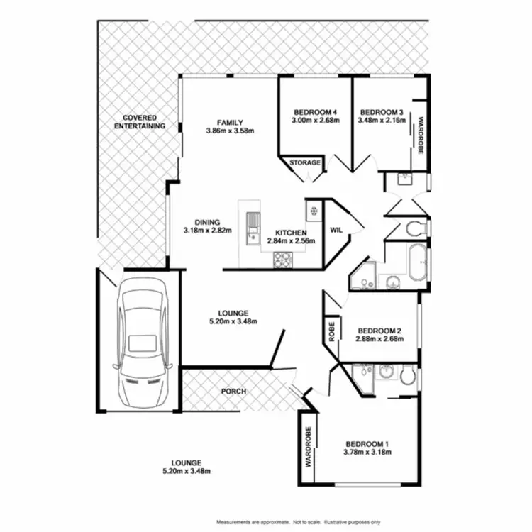 Floorplan of Homely house listing, 2 Cormorant Crescent, Glenmore Park NSW 2745