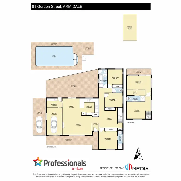 Floorplan of Homely house listing, 81 Gordon Street, Armidale NSW 2350