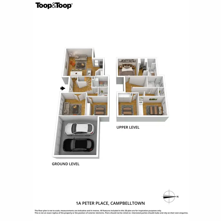 Floorplan of Homely house listing, 1A Peter Place, Campbelltown SA 5074