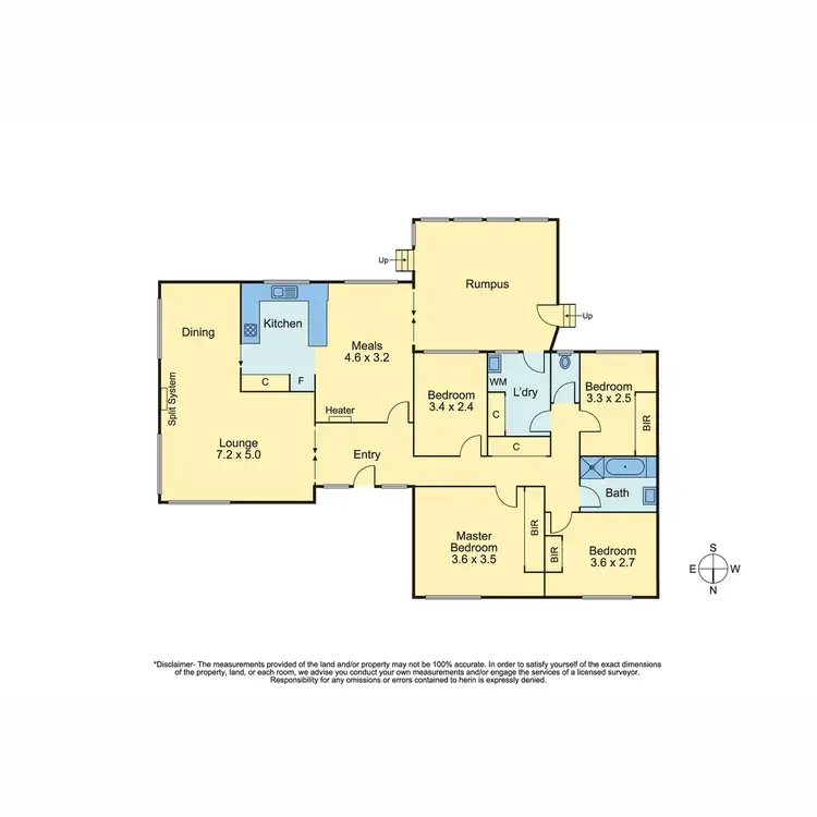 Floorplan of Homely house listing, 1 Goldborough Court, Frankston South VIC 3199