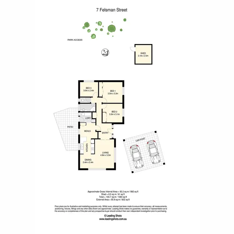 Floorplan of Homely house listing, 7 Felsman Street, Chermside West QLD 4032