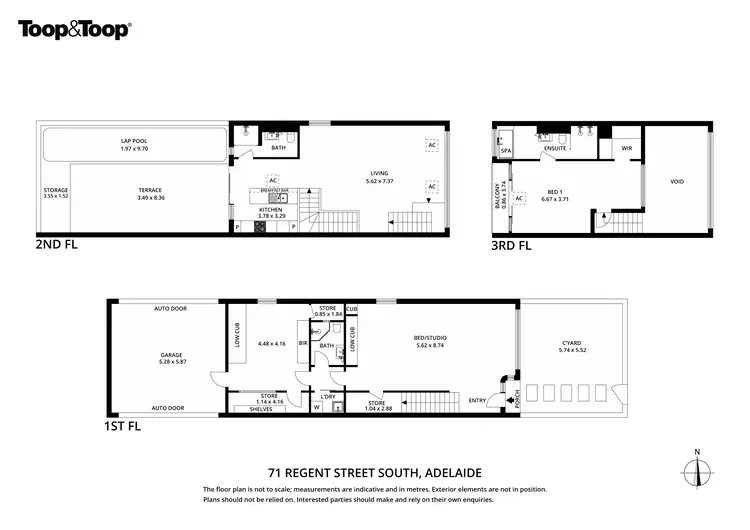 Floorplan of Homely house listing, 71 Regent Street South, Adelaide SA 5000