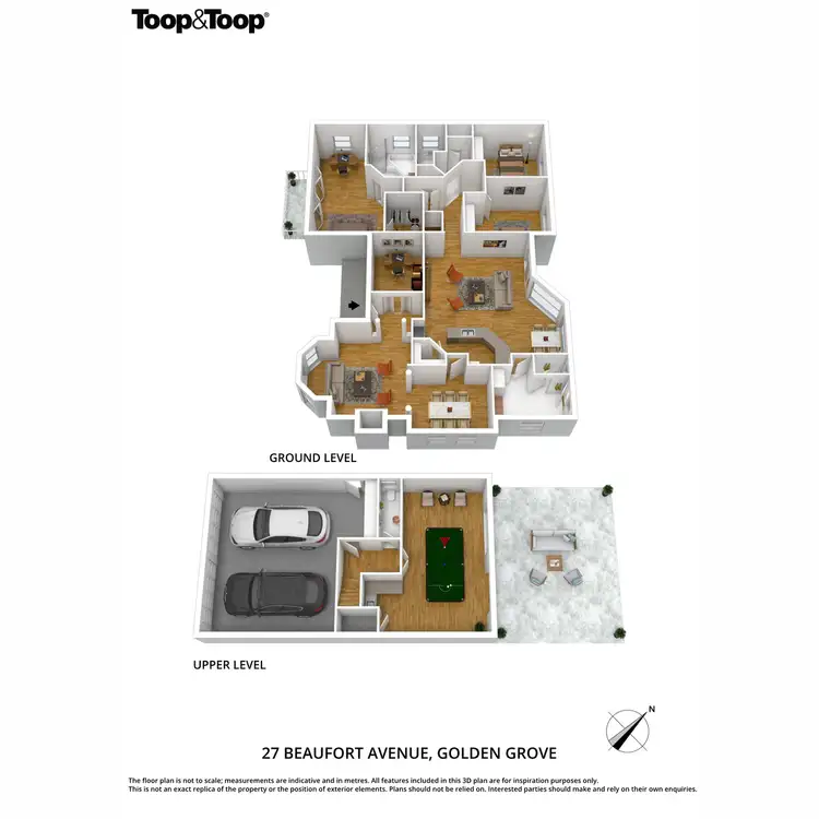 Floorplan of Homely house listing, 27 Beaufort Avenue, Golden Grove SA 5125