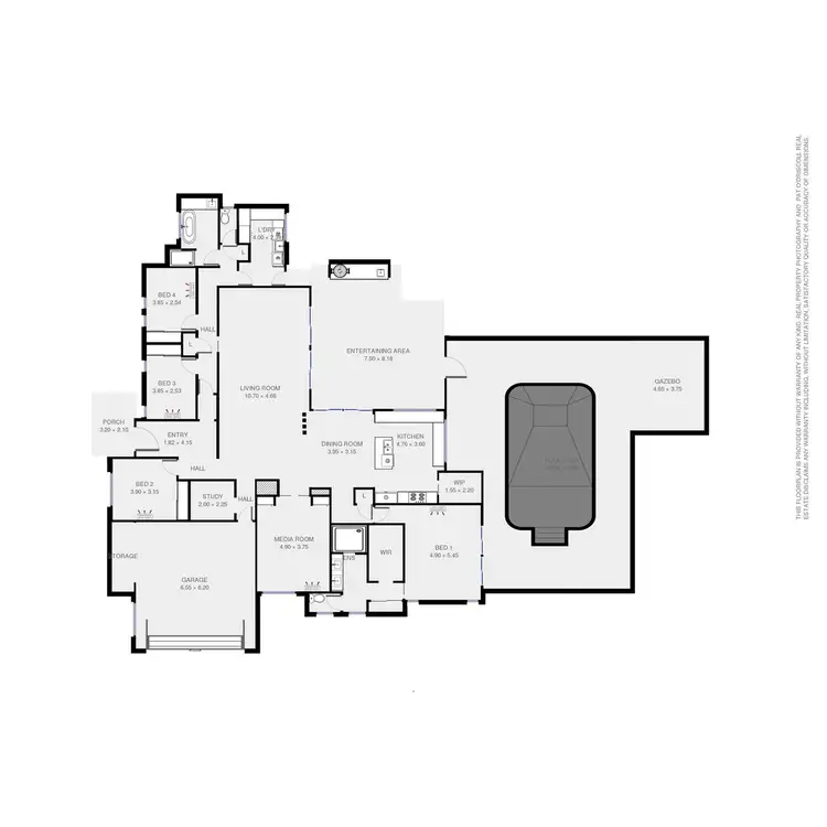 Floorplan of Homely house listing, 56 Stirling Drive, Rockyview QLD 4701