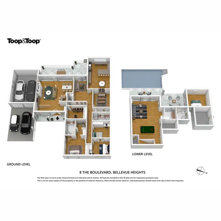 Floorplan of Homely house listing, 8 The Boulevard, Bellevue Heights SA 5050