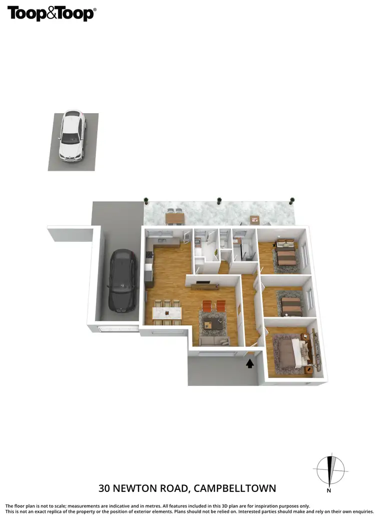 Floorplan of Homely house listing, 30 Newton Road, Campbelltown SA 5074