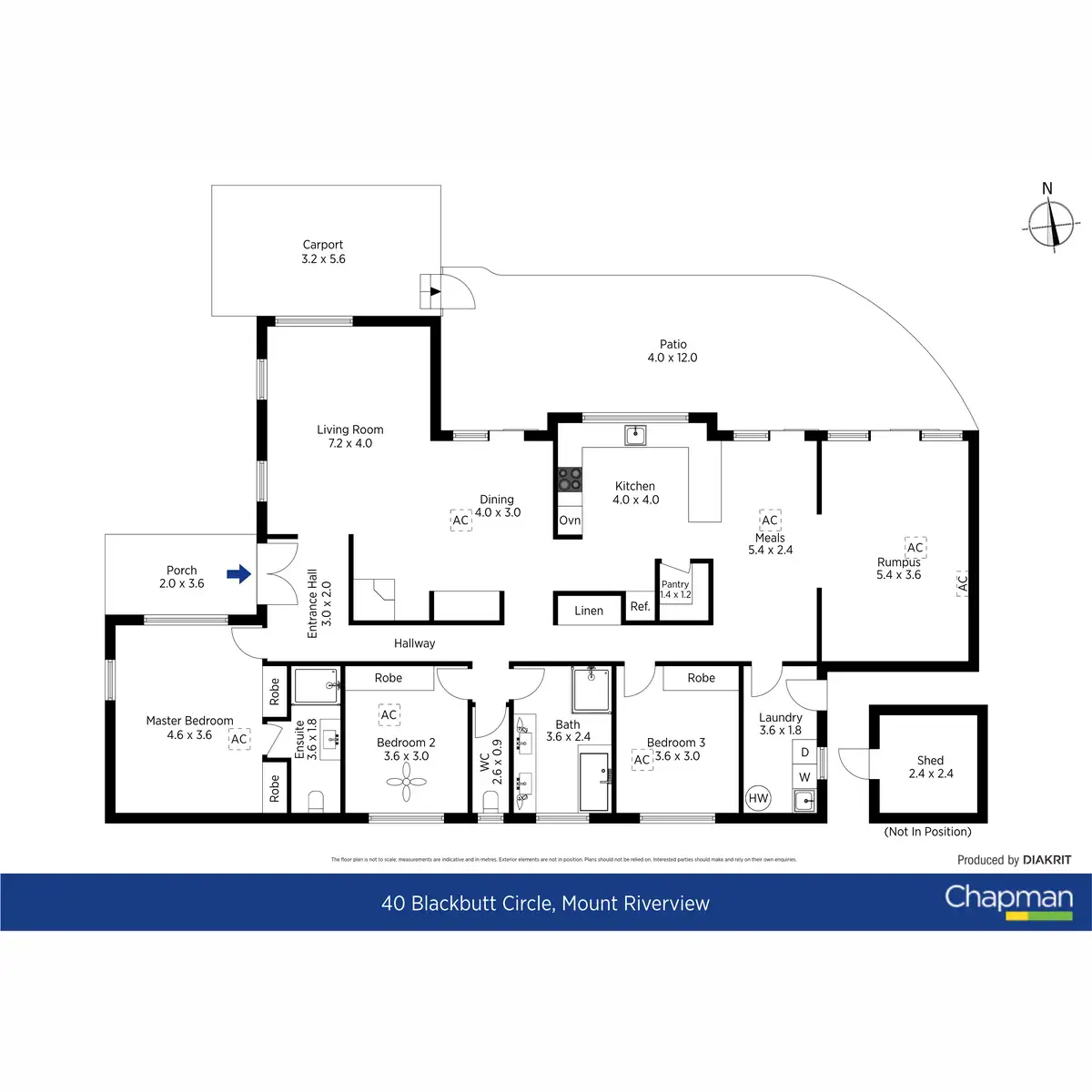 Floorplan of Homely house listing, 40 Blackbutt Circle, Mount Riverview NSW 2774