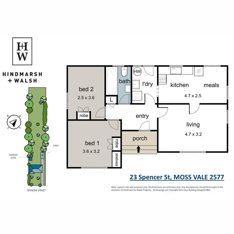 Floorplan of Homely house listing, 23 Spencer Street, Moss Vale NSW 2577