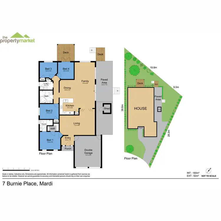 Floorplan of Homely house listing, 7 Burnie Place, Mardi NSW 2259