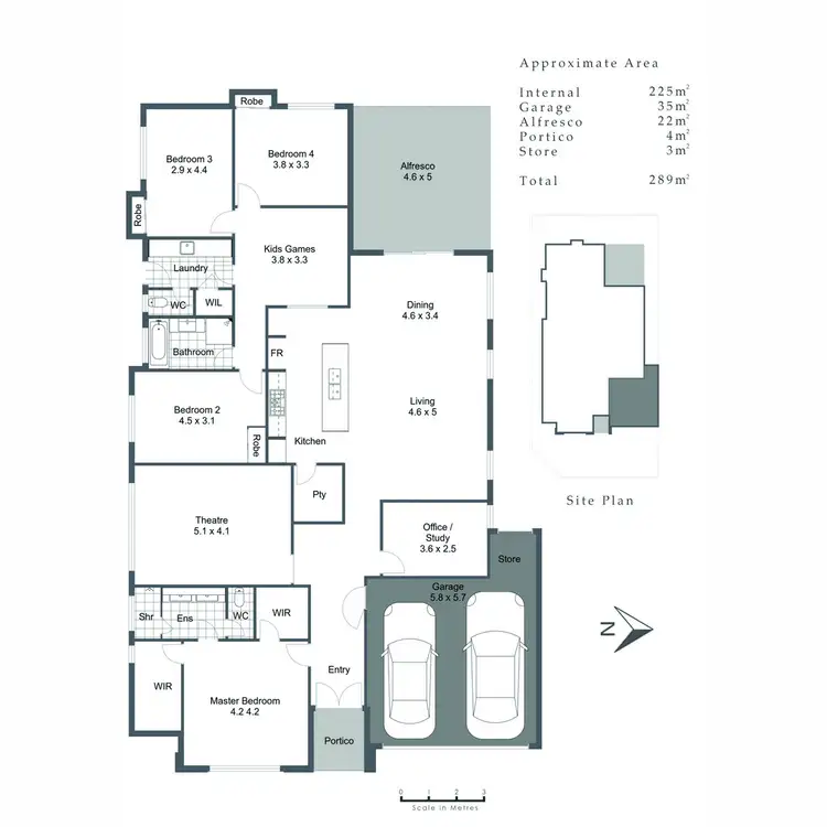 Floorplan of Homely house listing, 21 Goodalli Street, Jindalee WA 6036