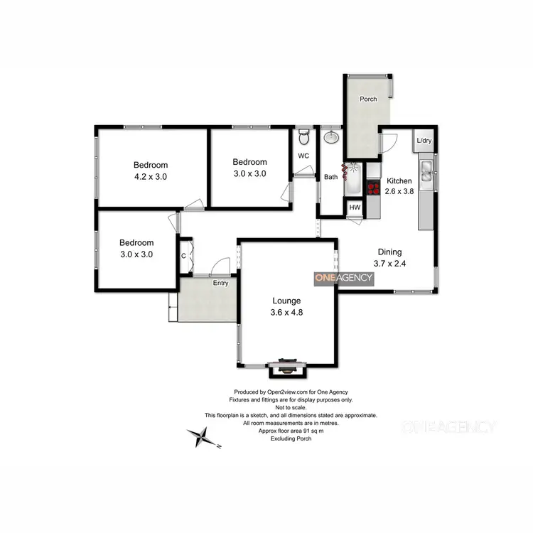 Floorplan of Homely house listing, 4 Hanson Court, Smithton TAS 7330