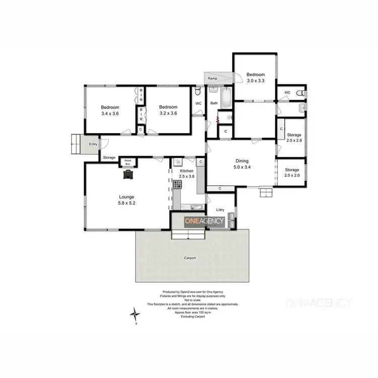 Floorplan of Homely house listing, 161 Comeback Road, Redpa TAS 7330