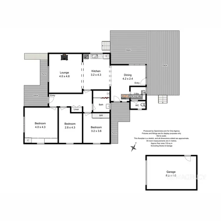 Floorplan of Homely house listing, 148 Montagu Street, Smithton TAS 7330