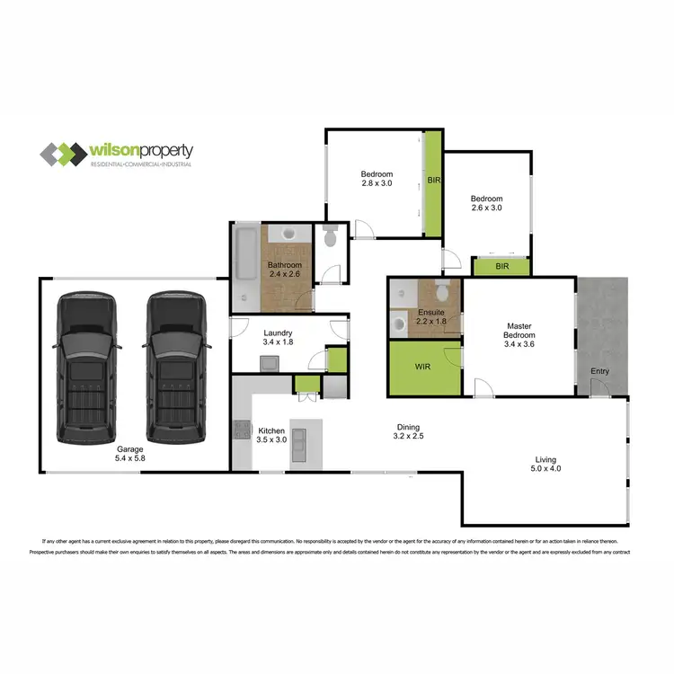Floorplan of Homely townhouse listing, 1/17 Bank Street, Traralgon VIC 3844
