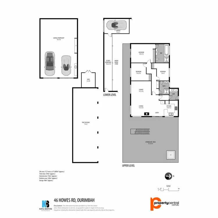 Floorplan of Homely rural property listing, 46 Howes Road, Ourimbah NSW 2258