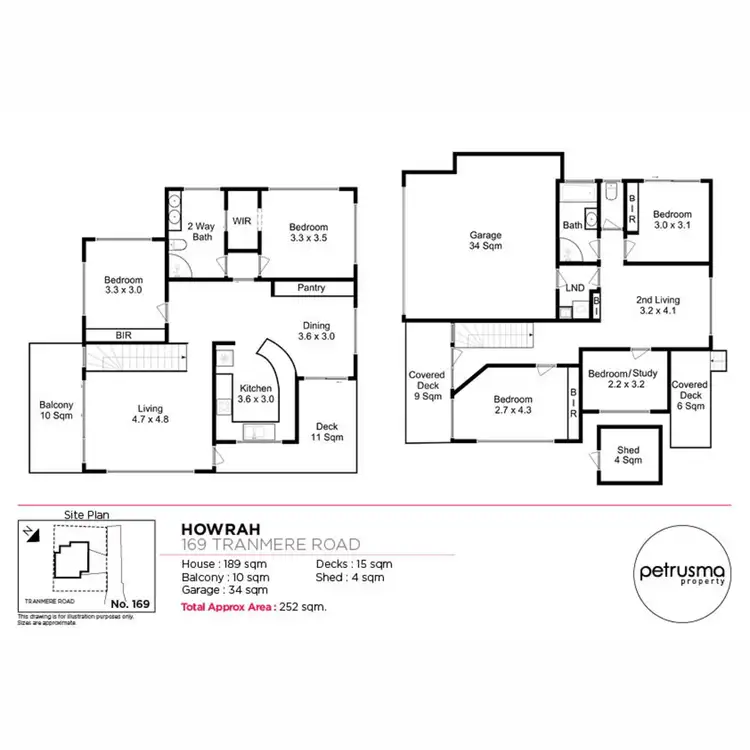 Floorplan of Homely house listing, 169 Tranmere Road, Howrah TAS 7018
