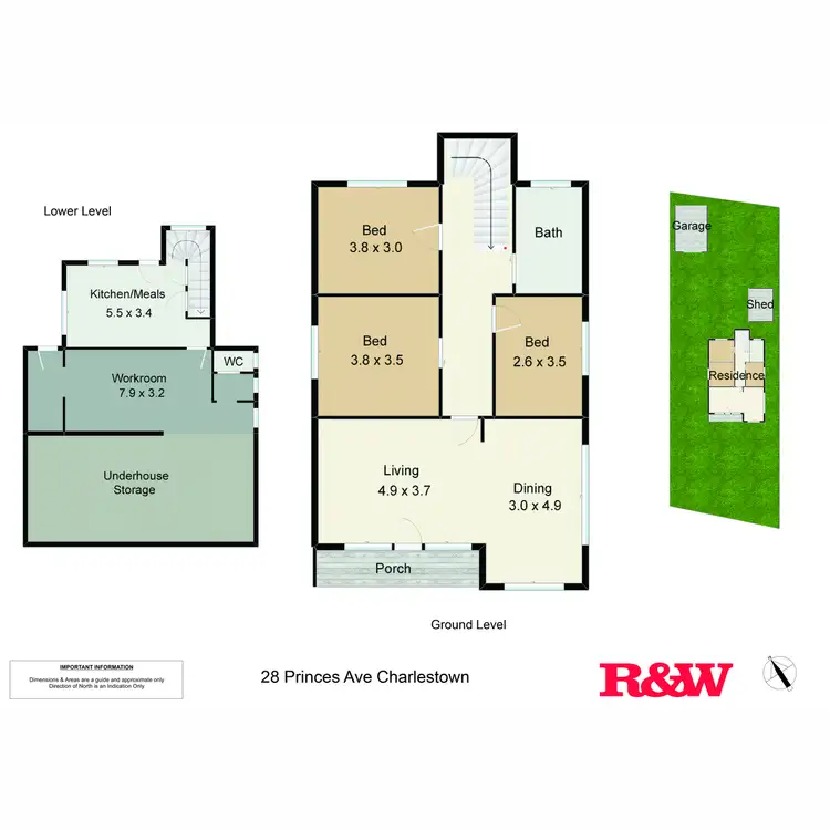 Floorplan of Homely house listing, 28 Princes Avenue, Charlestown NSW 2290