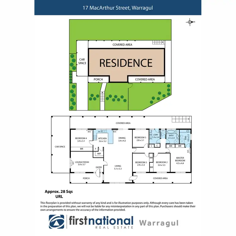 Floorplan of Homely house listing, 17 MacArthur Street, Warragul VIC 3820