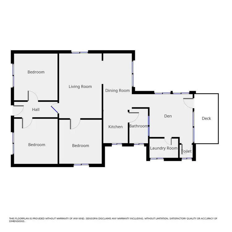Floorplan of Homely house listing, 53 Boorook Street, Mortlake VIC 3272