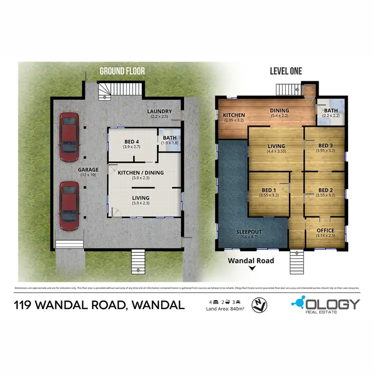 Floorplan of Homely house listing, 119 Wandal Road, Wandal QLD 4700