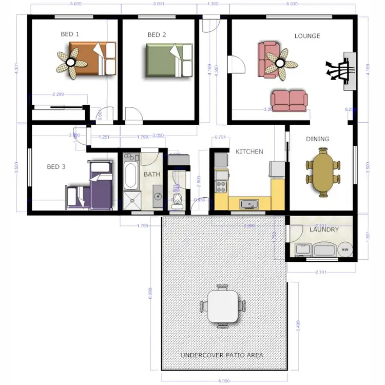 Floorplan of Homely house listing, 5 Stanley Grove, Port Lincoln SA 5606