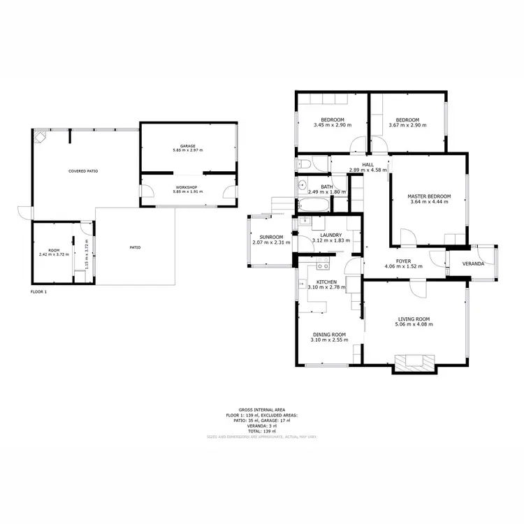 Floorplan of Homely house listing, 19 Barrett Street, Glenorchy TAS 7010