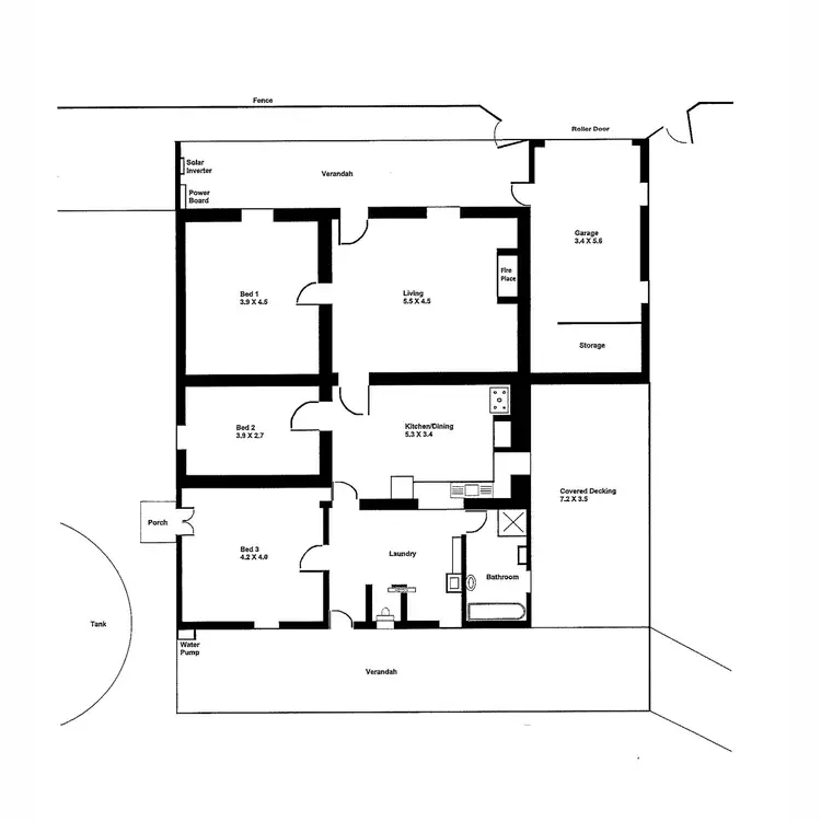 Floorplan of Homely house listing, 39 East Terrace, Callington SA 5254