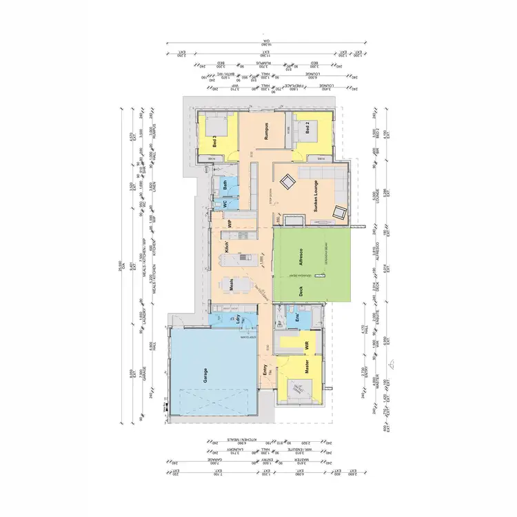 Floorplan of Homely house listing, 64 Wandana Road, Sale VIC 3850