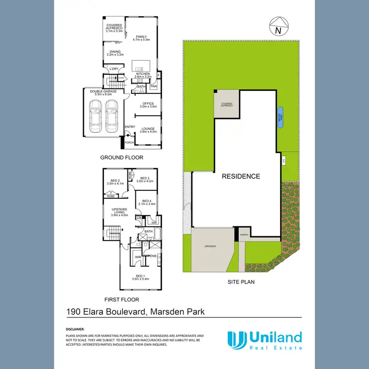 Floorplan of Homely house listing, 190 Elara Boulevard, Marsden Park NSW 2765