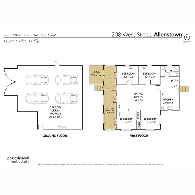 Floorplan of Homely house listing, 208 West Street, Allenstown QLD 4700