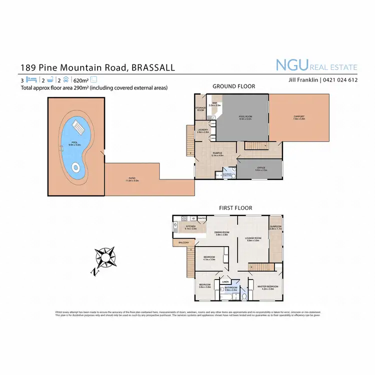 Floorplan of Homely house listing, 189 Pine Mountain Road, Brassall QLD 4305