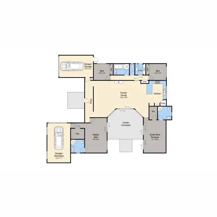Floorplan of Homely house listing, 28 Somerset Place, Safety Beach VIC 3936