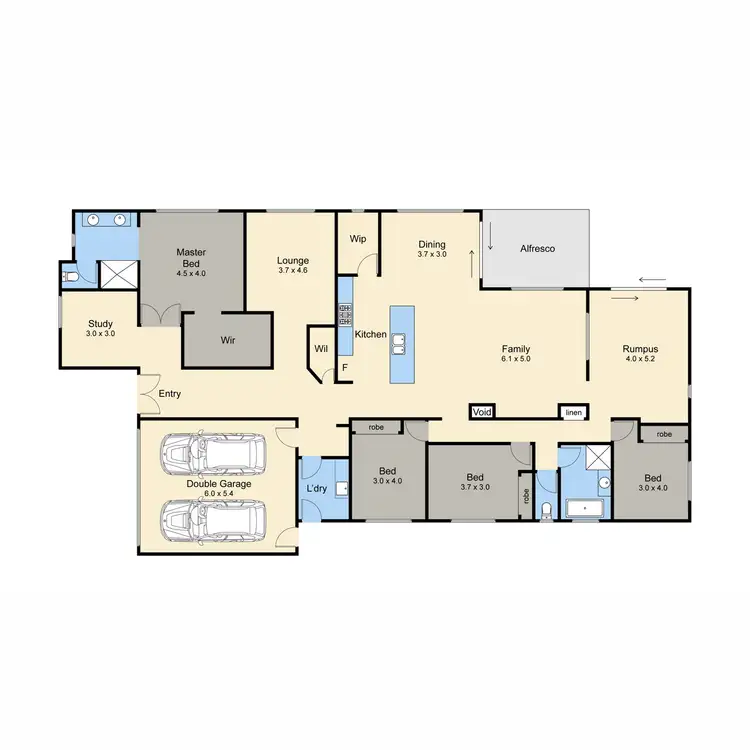 Floorplan of Homely house listing, 142 Clipper Quay, Safety Beach VIC 3936