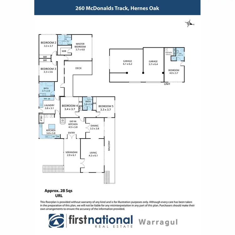 Floorplan of Homely rural property listing, 260 Mcdonalds Track, Hernes Oak VIC 3825
