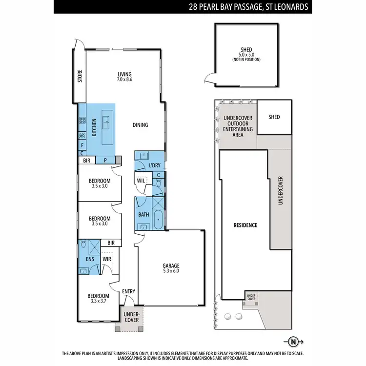 Floorplan of Homely house listing, 28 Pearl Bay Passage, St Leonards VIC 3223