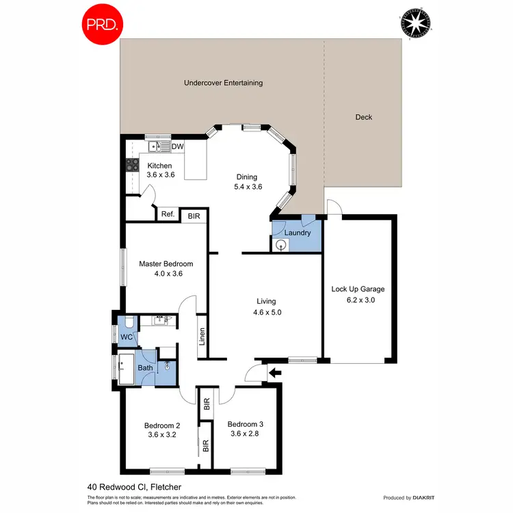 Floorplan of Homely house listing, 40 Redwood Close, Fletcher NSW 2287