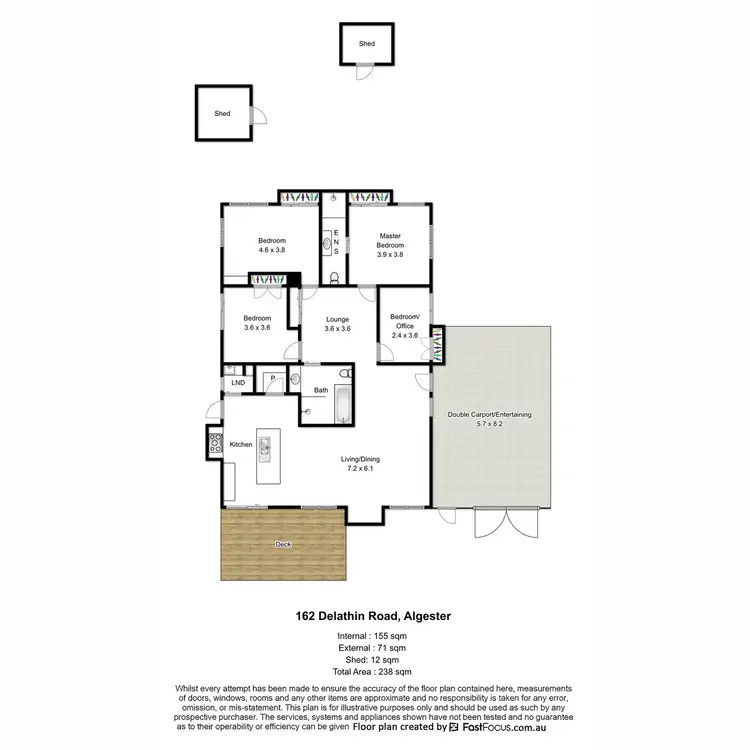 Floorplan of Homely house listing, 162 Delathin Road, Algester QLD 4115