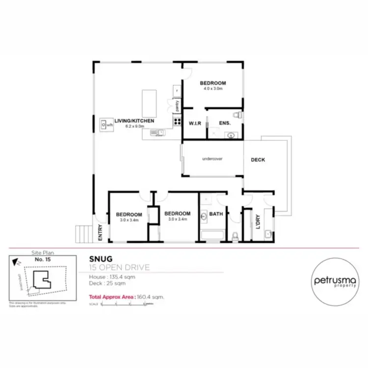 Floorplan of Homely house listing, 15 Open Drive, Snug TAS 7054