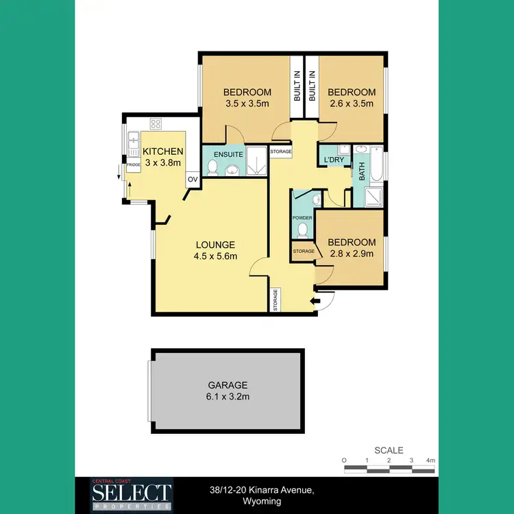 Floorplan of Homely house listing, 38/12-20 Kinarra Avenue, Wyoming NSW 2250