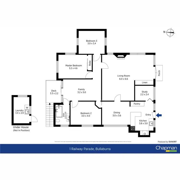 Floorplan of Homely house listing, 1 Railway Parade, Bullaburra NSW 2784