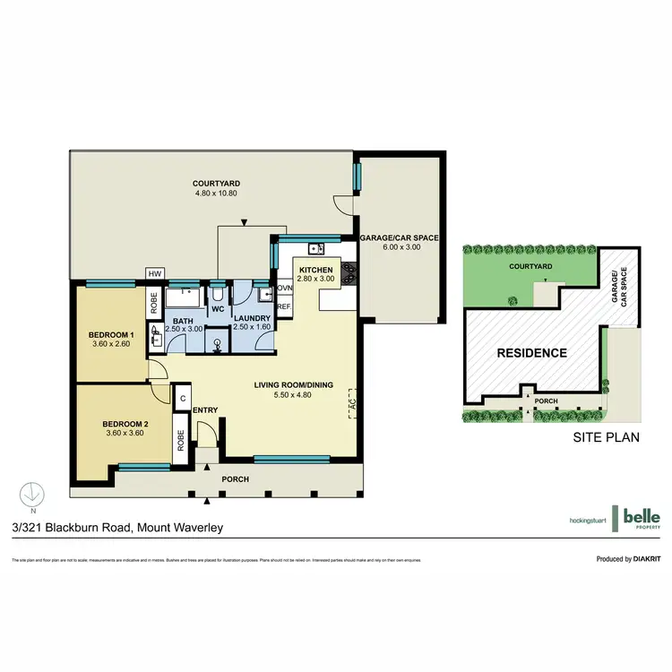 Floorplan of Homely unit listing, 3/321 Blackburn Road, Mount Waverley VIC 3149