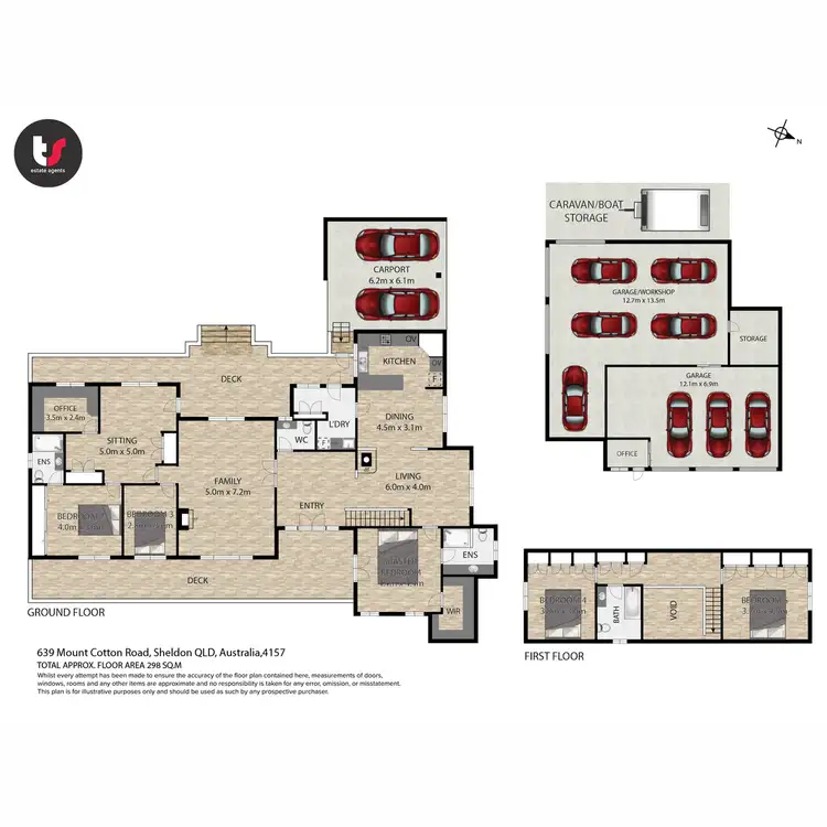 Floorplan of Homely house listing, 635-641 Mount Cotton Road, Sheldon QLD 4157